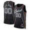 Nike Detroit Pistons Trikot Personalisiert City Edition 23/24 Swingman Schwarz Für Herren