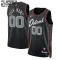 Nike Detroit Pistons Trikot Personalisiert City Edition 23/24 Swingman Schwarz Für Kinder