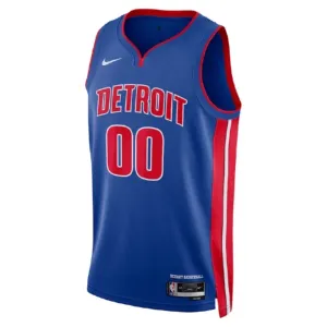 Nike Detroit Pistons Trikot Personalisiert Icon Edition Swingman Blau Für Herren