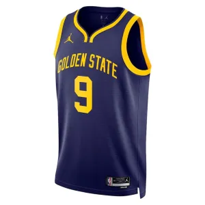 Jordan Golden State Warriors Andre Iguodala 9 Trikot Statement Edition Swingman Blau Für Herren