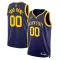 Jordan Golden State Warriors Trikot Personalisiert Statement Edition Swingman Navy Für Herren