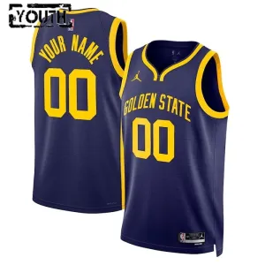 Jordan Golden State Warriors Trikot Personalisiert Statement Edition Swingman Navy Für Kinder