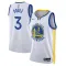 Jordan Nike Golden State Warriors Poole 3 Trikot Association Edition Swingman Weiß Für Herren
