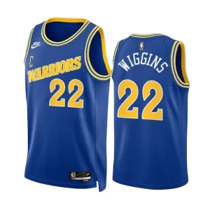 Nike Golden State Warriors Andrew Wiggins 22 Trikot Classic Edition 22/23 Swingman Blau Für Herren