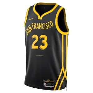 Nike Golden State Warriors Draymond Green Trikot City Edition 23/24 Swingman Schwarz Für Herren