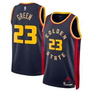 Nike Golden State Warriors Draymond Green Trikot City Edition 24/25 Swingman Navy Für Herren