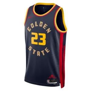 Nike Golden State Warriors Draymond Green Trikot City Edition 24/25 Swingman Navy Für Herren