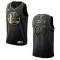Nike Golden State Warriors Golden Edition Trikot Personalisiert Swingman Schwarz Für Herren