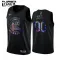 Nike Golden State Warriors HWC Iridescent Edition Trikot Personalisiert Swingman Schwarz Für Kinder