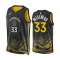 Nike Golden State Warriors James Wiseman 33 Trikot City Edition 22/23 Swingman Schwarz Für Herren