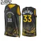 Nike Golden State Warriors James Wiseman 33 Trikot City Edition 22/23 Swingman Schwarz Für Kinder