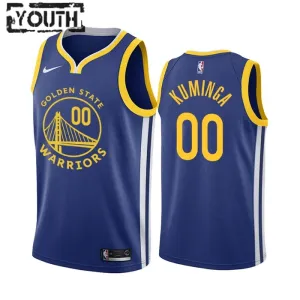 Nike Golden State Warriors Jonathan Kuminga 00 Trikot Icon Edition Swingman Royal Für Kinder