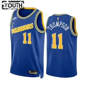 Nike Golden State Warriors Klay Thompson 11 Trikot Classic Edition 22/23 Swingman Blau Für Kinder