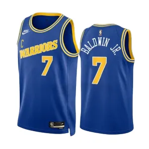 Nike Golden State Warriors Patrick Baldwin JR 7 Trikot Classic Edition 22/23 Swingman Blau Für Herren