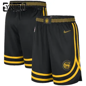Nike Golden State Warriors Shorts City Edition 23/24 Swingman Für Kinder