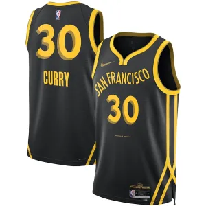 Nike Golden State Warriors Stephen Curry Trikot City Edition 23/24 Swingman Für Herren