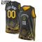 Nike Golden State Warriors Trikot Personalisiert City Edition 22/23 Swingman Schwarz Für Kinder