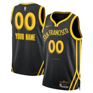 Nike Golden State Warriors Trikot Personalisiert City Edition 23/24 Swingman Für Herren