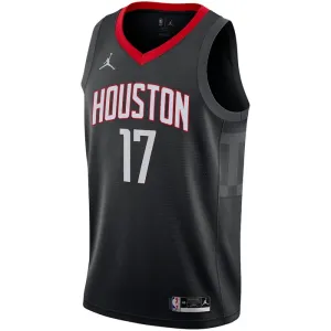 Jordan Houston Rockets Dennis Schroder 17 Trikot Statement Edition Swingman Schwarz Für Herren