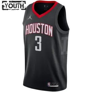 Jordan Houston Rockets Kevin Porter JR 3 Trikot Statement Edition Swingman Schwarz Für Kinder