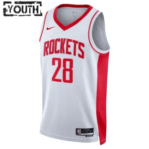 Nike Houston Rockets Alperen Sengun 28 Trikot Association Edition Swingman Weiß Für Kinder