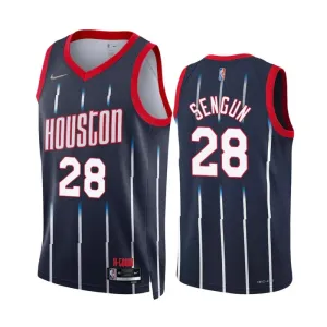Nike Houston Rockets Alperen Sengun 28 Trikot City Edition 22/23 Swingman Navy Für Herren Nike Houston Rockets Alperen Sengun 28 Trikot City Edition 22/23 Swingman Navy Für Herren