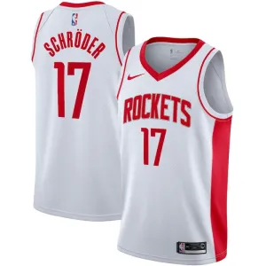 Nike Houston Rockets Dennis Schroder 17 Trikot Association Edition Swingman Weiß Für Herren