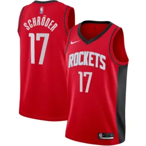 Nike Houston Rockets Dennis Schroder 17 Trikot Icon Edition Swingman Rot Für Herren