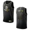 Nike Houston Rockets Golden Edition Trikot Personalisiert Swingman Schwarz Für Herren