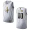 Nike Houston Rockets Golden Edition Trikot Personalisiert Swingman Weiß Für Herren