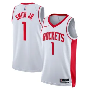 Nike Houston Rockets Jabari Smith JR 1 Trikot Association Edition Swingman Weiß Für Herren