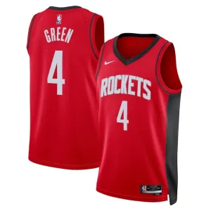 Nike Houston Rockets Jalen Green 0 Trikot Icon Edition Swingman Rot Für Herren