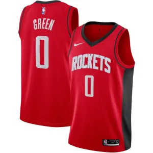 Nike Houston Rockets Jalen Green 0 Trikot Icon Edition Swingman Rot Für Herren