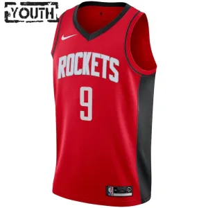 Nike Houston Rockets Josh Christopher 9 Trikot Icon Edition Swingman Rot Für Kinder