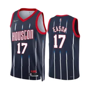 Nike Houston Rockets Tari Eason 17 Trikot City Edition 22/23 Swingman Navy Für Herren