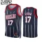 Nike Houston Rockets Tari Eason 17 Trikot City Edition 22/23 Swingman Navy Für Kinder