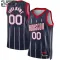 Nike Houston Rockets Trikot Personalisiert City Edition 22/23 Swingman Navy Für Kinder