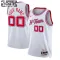 Nike Houston Rockets Trikot Personalisiert City Edition 23/24 Swingman Weiß Für Kinder
