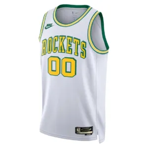 Nike Houston Rockets Trikot Personalisiert Classic Edition 22/23 Swingman Weiß Für Herren