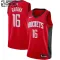 Nike Houston Rockets Usman Garuba 16 Trikot Icon Edition Swingman Rot Für Kinder