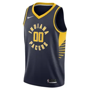 Nike Indiana Pacers Bennedict Mathurin 00 Trikot Icon Edition Swingman Navy Für Herren