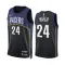Nike Indiana Pacers Buddy Hield 24 Black Trikot City Edition 22/23 Swingman Navy Für Herren