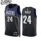 Nike Indiana Pacers Buddy Hield 24 Black Trikot City Edition 22/23 Swingman Navy Für Kinder