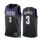 Nike Indiana Pacers Chris Duarte 3 Black Trikot City Edition 22/23 Swingman Navy Für Herren