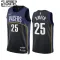 Nike Indiana Pacers Jalen Smith 25 Black Trikot City Edition 22/23 Swingman Navy Für Kinder