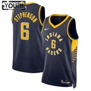 Nike Indiana Pacers Lance Stephenson 6 Trikot Icon Edition Swingman Navy Für Kinder