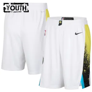 Nike Indiana Pacers Shorts City Edition 24/25 Swingman Für Kinder