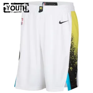 Nike Indiana Pacers Shorts City Edition 24/25 Swingman Für Kinder
