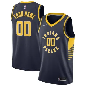 Nike Indiana Pacers Trikot Personalisiert Icon Edition Swingman Navy Für Herren