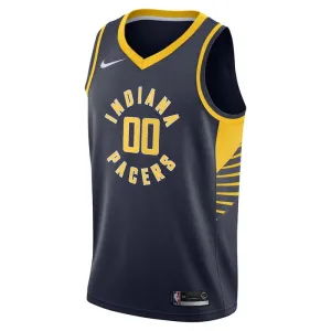 Nike Indiana Pacers Trikot Personalisiert Icon Edition Swingman Navy Für Herren